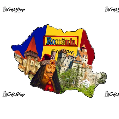 Mgs200-magnet frigider-castelul bran-